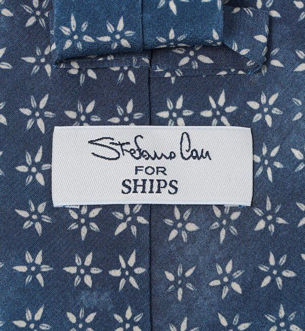 SHIPS「【SHIPS別注】Stefano Cau: プリント バティック フラワー ネクタイ」|ネクタイ・蝶ネクタイ|