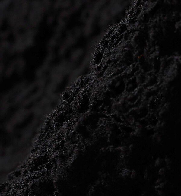 SHIPS for women「〈手洗い可能〉ラッセル レース クルーネック 5分袖 カットソー」|Tシャツ・カットソー|