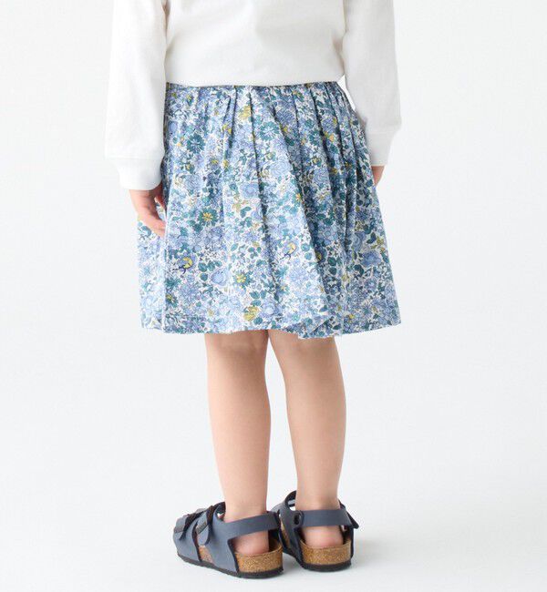 SHIPS Colors 「SHIPS Colors:90～140cm/〈洗濯機可能〉フラワー タック キュロット◇」|キュロット|