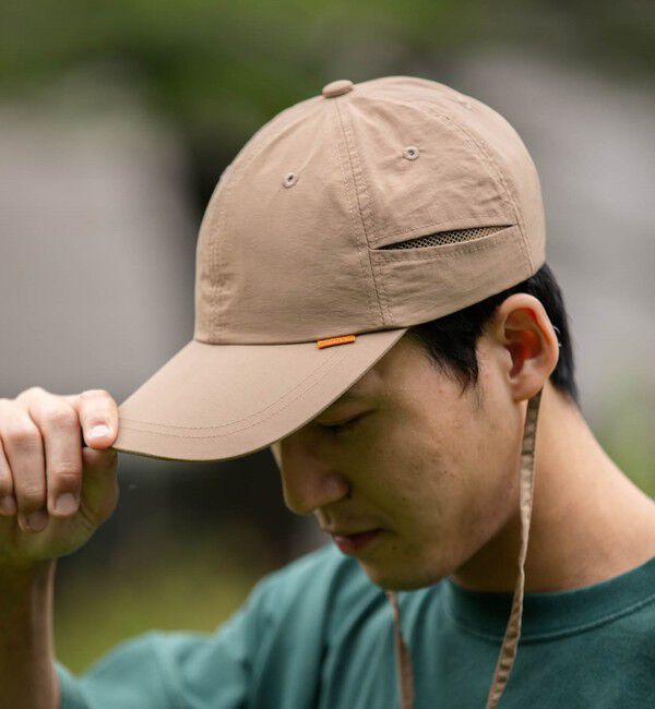 SHIPS any「SHIPS any:〈UVカット/撥水加工/遮熱〉サーマル バリア ベースボール キャップ 26SS◇」|キャップ・キャスケット|ベージュ