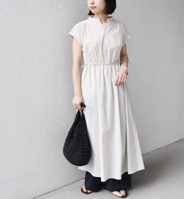 SHIPS Colors 「《一部追加・新色予約》SHIPS Colors:〈接触冷感・撥水〉マルチファンクション ワンピース◆」|ワンピース|