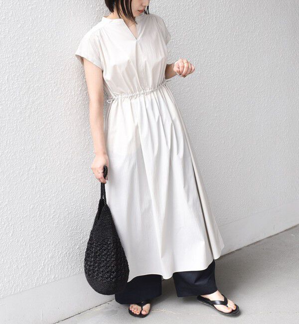 SHIPS Colors 「《一部追加・新色予約》SHIPS Colors:〈接触冷感・撥水〉マルチファンクション ワンピース◆」|ワンピース|