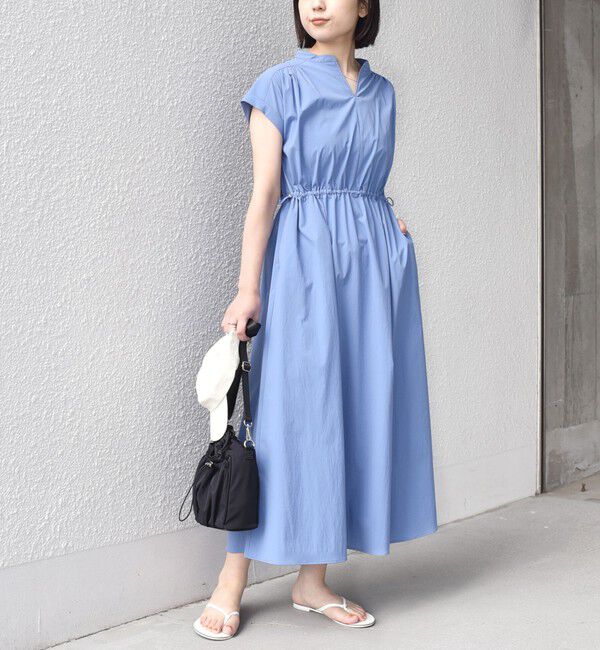 SHIPS Colors 「《一部追加・新色予約》SHIPS Colors:〈接触冷感・撥水〉マルチファンクション ワンピース◆」|ワンピース|