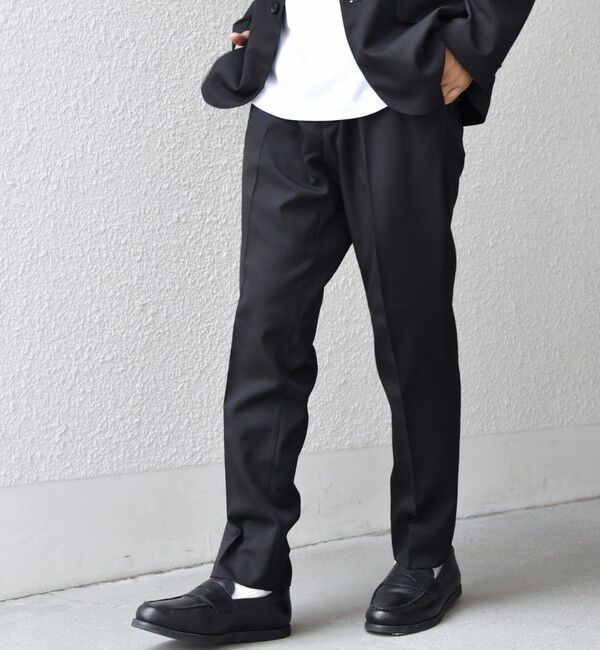 SHIPS any「SHIPS any:〈洗濯機可能〉ウールライク オールシーズン セットアップ ジャケット & イージーパンツ◆」|スーツ|