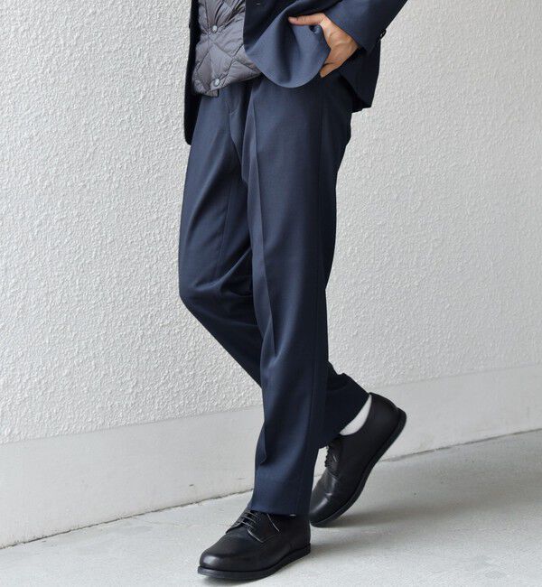 SHIPS any「SHIPS any:〈洗濯機可能〉ウールライク オールシーズン セットアップ ジャケット & イージーパンツ◆」|スーツ|