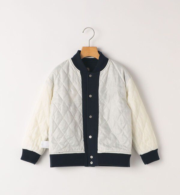 SHIPS KIDS「SHIPS KIDS:140～160cm/スタジアム ジャケット」|ブルゾン・スタジャン|