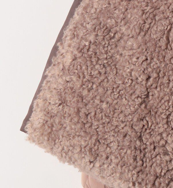 SHIPS KIDS「SHIPS KIDS:80～90cm / プードルファー&times;タフタ リバーシブル ジャケット」|ブルゾン・スタジャン|