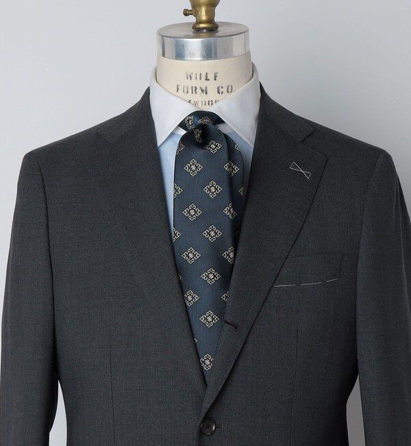 SHIPS「SHIPS: シルク ラージ スクエア コモン ネクタイ」|ネクタイ・蝶ネクタイ|コバルトブルー