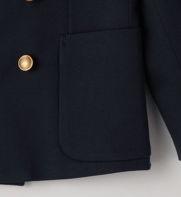 SHIPS KIDS「SHIPS KIDS:110～130cm /セレモニー ポンチ ダブルボタン ジャケット」|スーツ|