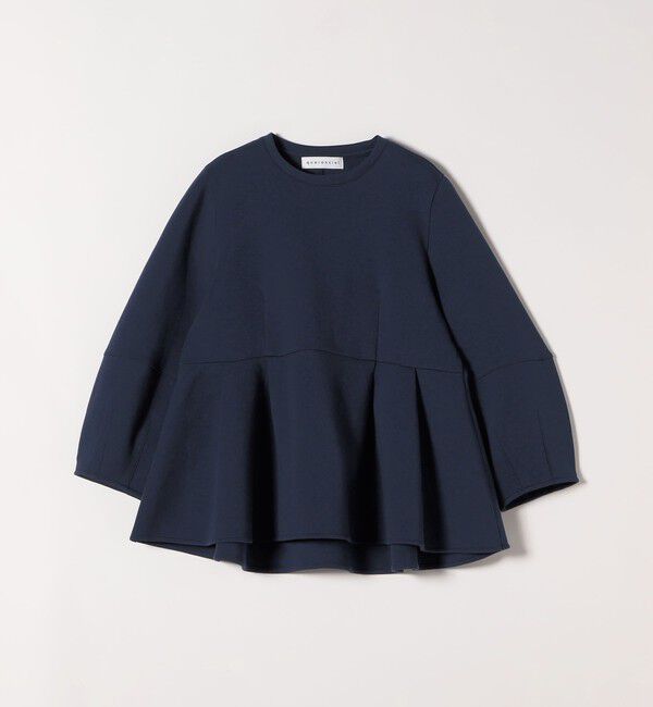 quaranciel「quaranciel:〈洗濯機可能〉ポンチ ペプラム スウェット プルオーバー」|スウェット・ジャージ|