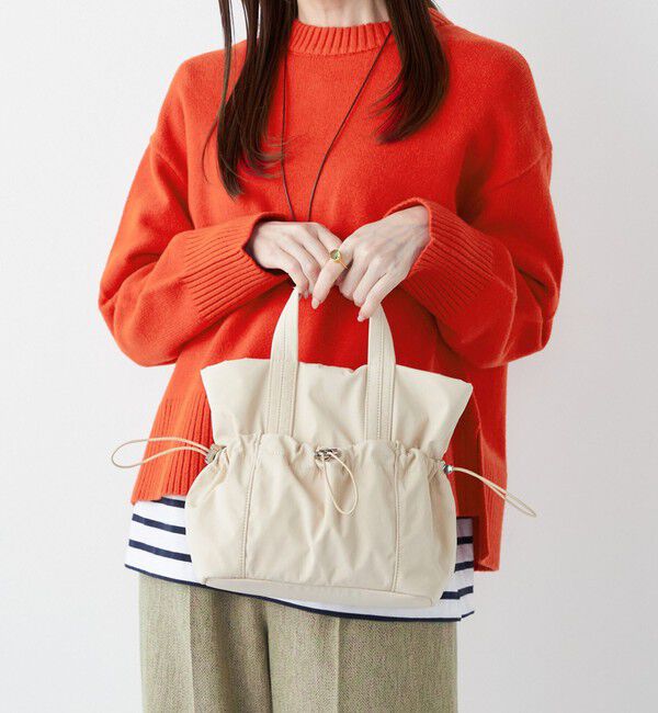 SHIPS Colors 「SHIPS Colors:ナイロン ギャザー ミニ トートバッグ◇」|ショルダー・メッセンジャー|