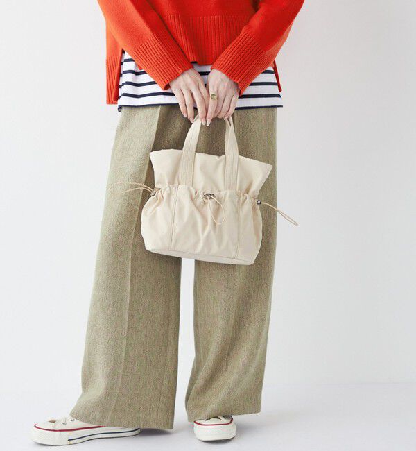 SHIPS Colors 「SHIPS Colors:ナイロン ギャザー ミニ トートバッグ◇」|ショルダー・メッセンジャー|