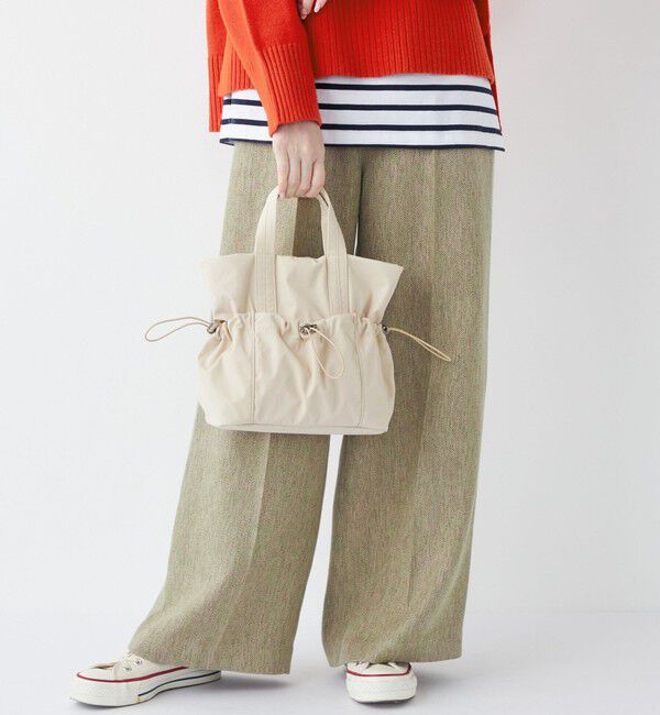 SHIPS Colors 「SHIPS Colors:ナイロン ギャザー ミニ トートバッグ◇」|ショルダー・メッセンジャー|