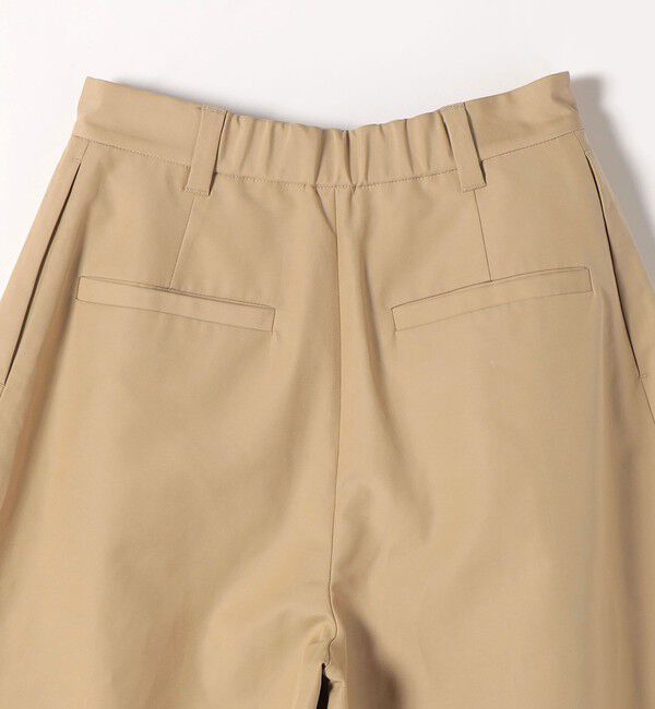 quaranciel「quaranciel:〈洗濯機可能〉タック Aライン ハーフ パンツ」|キュロット|