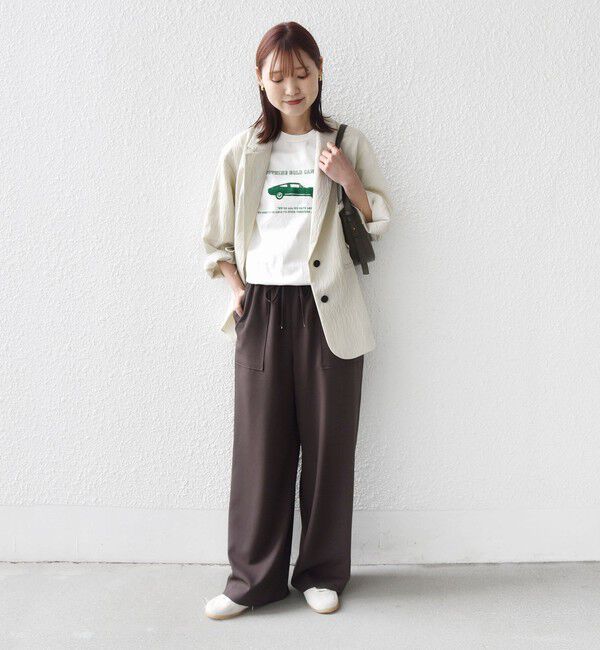 SHIPS for women「〈手洗い可能〉ピン ストライプ シャツライク ジャケット」|テーラードジャケット|