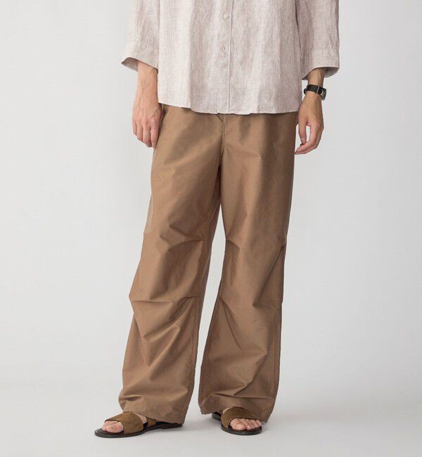 SHIPS「SHIPS: TEXBRID(R) ユーティリティ パンツ」|その他|キャメル