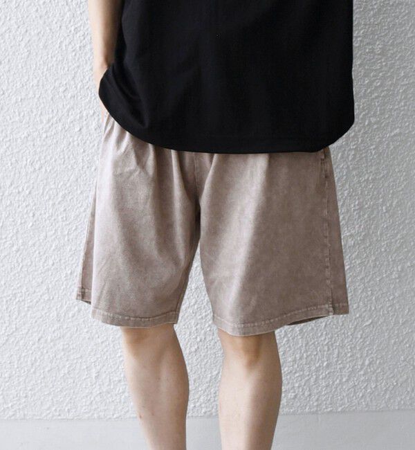 SHIPS any「【SHIPS any別注】ONEITA: ケミカルウォッシュ イージー ショーツ(セットアップ対応)◆」|その他|グレー