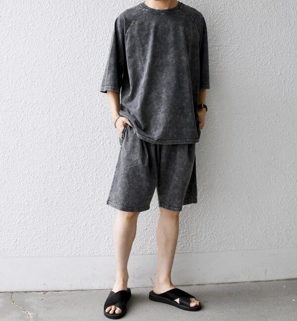 SHIPS any「【SHIPS any別注】ONEITA: ケミカルウォッシュ イージー ショーツ(セットアップ対応)◆」|その他|