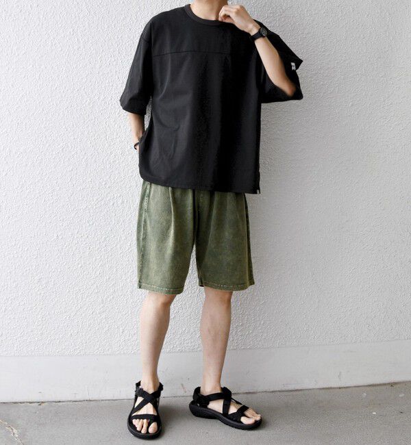 SHIPS any「【SHIPS any別注】ONEITA: ケミカルウォッシュ イージー ショーツ(セットアップ対応)◆」|その他|