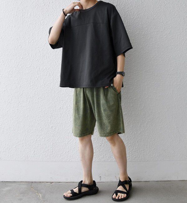 SHIPS any「【SHIPS any別注】ONEITA: ケミカルウォッシュ イージー ショーツ(セットアップ対応)◆」|その他|