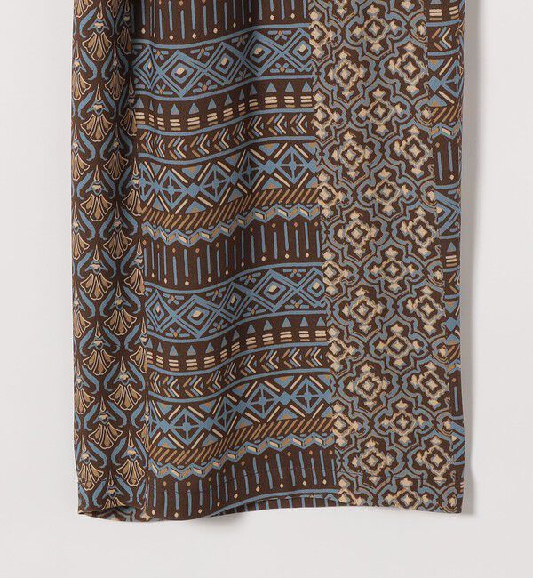 SHIPS any「《予約》SHIPS any:〈洗濯機可能〉パッチワーク ジオメ プリント ワイド イージー パンツ」|その他|