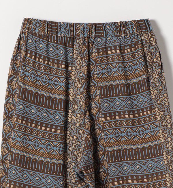 SHIPS any「《予約》SHIPS any:〈洗濯機可能〉パッチワーク ジオメ プリント ワイド イージー パンツ」|その他|