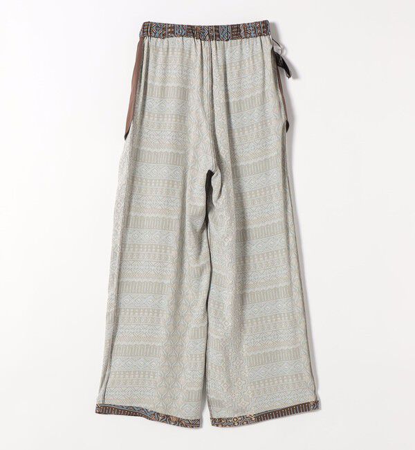 SHIPS any「《予約》SHIPS any:〈洗濯機可能〉パッチワーク ジオメ プリント ワイド イージー パンツ」|その他|