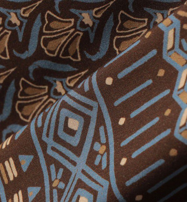 SHIPS any「《予約》SHIPS any:〈洗濯機可能〉パッチワーク ジオメ プリント ワイド イージー パンツ」|その他|