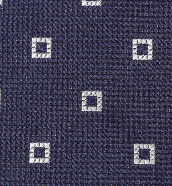 SHIPS「SHIPS: シルク ネイビー ガルザ ソリッド/ストライプ/コモン ネクタイ」|ネクタイ・蝶ネクタイ|