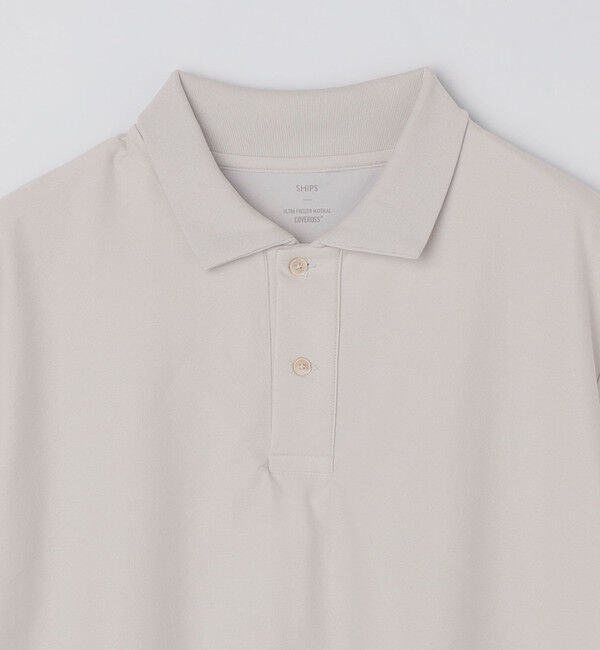 SHIPS「SHIPS:〈接触冷感/ 遮熱/ UVカット〉COVEROSS(R) フリーザー ポロシャツ」|ポロシャツ|