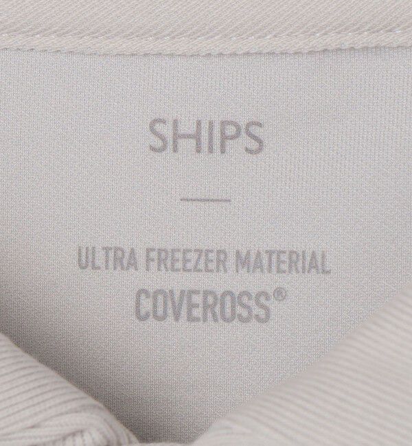 SHIPS「SHIPS:〈接触冷感/ 遮熱/ UVカット〉COVEROSS(R) フリーザー ポロシャツ」|ポロシャツ|