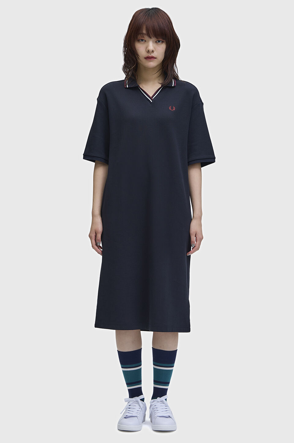 FRED PERRY 「Open Collar Tipped Polo Dress」|ワンピース|