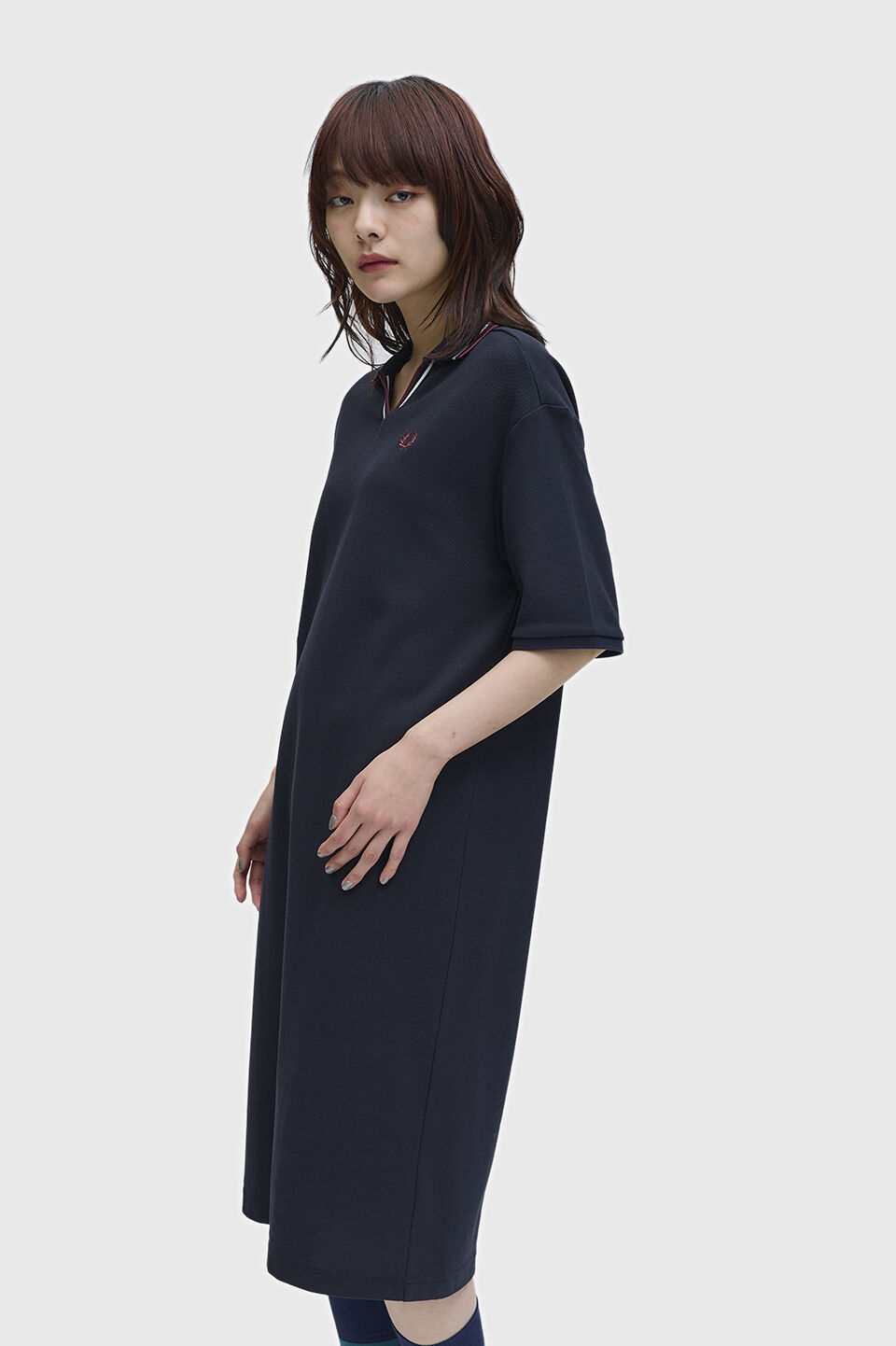 FRED PERRY 「Open Collar Tipped Polo Dress」|ワンピース|
