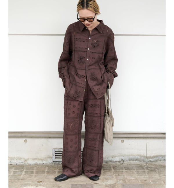 OUTDOOR PRODUCTS Usual Things「LOGAN ex レーストラックパンツ」|スラックス|