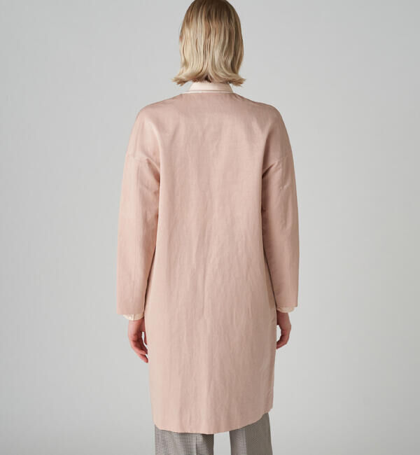 TOMORROWLAND collection「スパークツイル コクーンコート」|ノーカラーコート|