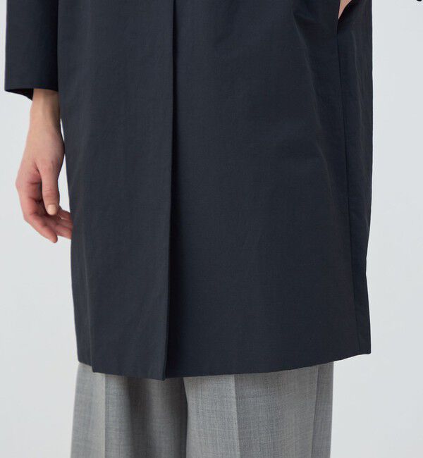 TOMORROWLAND collection「スパークツイル コクーンコート」|ノーカラーコート|