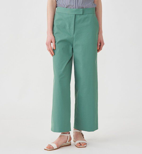 TOMORROWLAND collection「ドライツイル セミワイドクロップドパンツ」|その他|