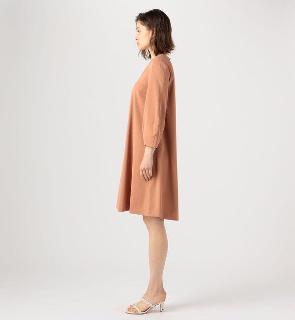 Ballsey「マットサテン Aラインワンピース」|ワンピース|