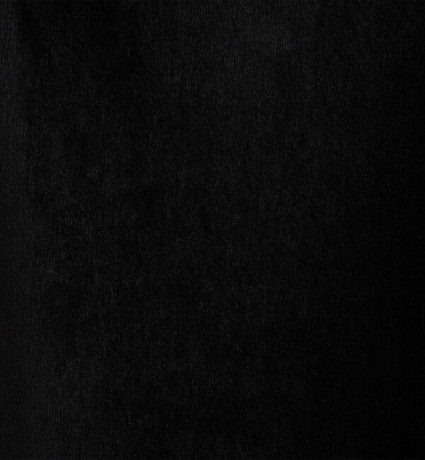 DES PRES「モイストベロア ツイストショルダーワンピース」|ドレス|