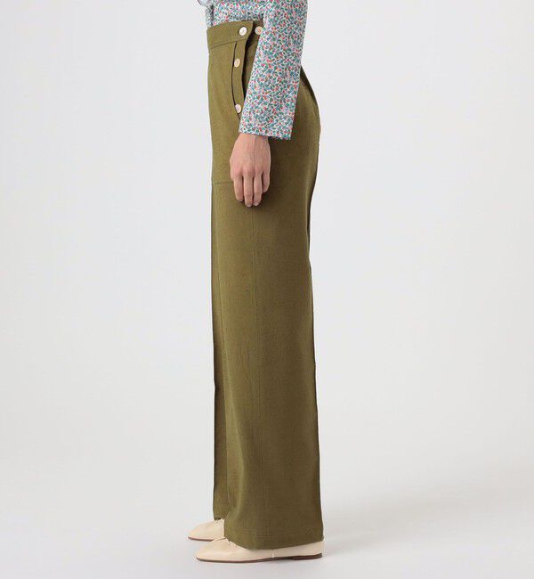 BACCA「コットンレーヨンネップツイード パンツ」|チノ|