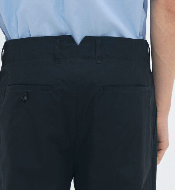 CABaN「CABaN シャトルポプリン 1タックパンツ」|チノ|