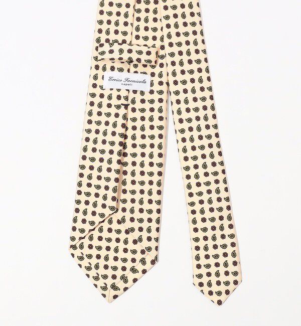 TOMORROWLAND GOODS「ERRICO FORMICOLA シルクプリント 小紋柄ネクタイ」|ネクタイ・蝶ネクタイ|