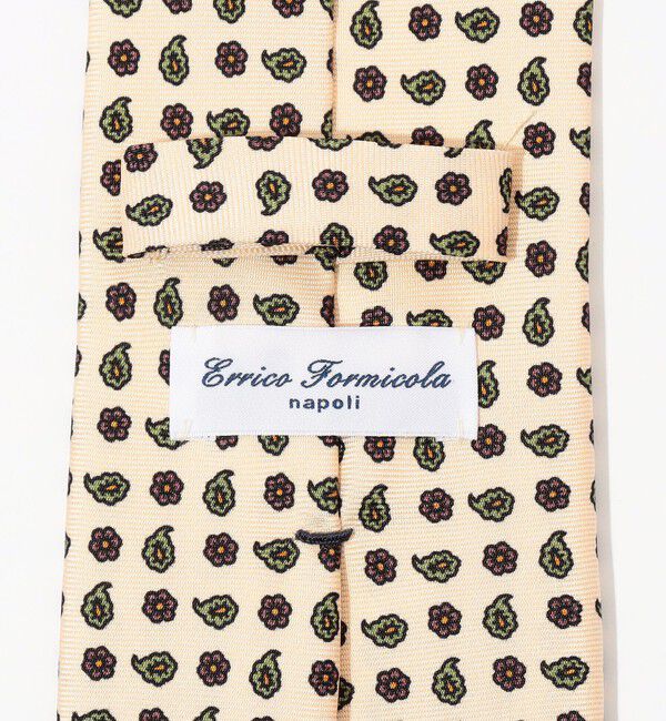 TOMORROWLAND GOODS「ERRICO FORMICOLA シルクプリント 小紋柄ネクタイ」|ネクタイ・蝶ネクタイ|