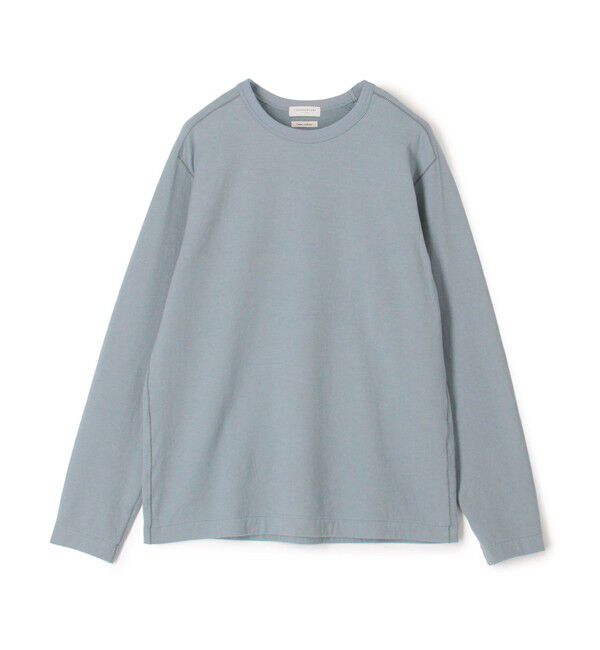 TOMORROWLAND MENS「コットン 接結 クルーネックカットソー」|Tシャツ・カットソー|63 ライトブルー