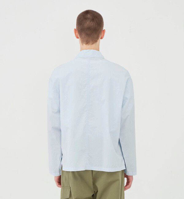 GALERIE VIE「クリスプライトコットン シャツブルゾン」|ブルゾン・スタジャン|