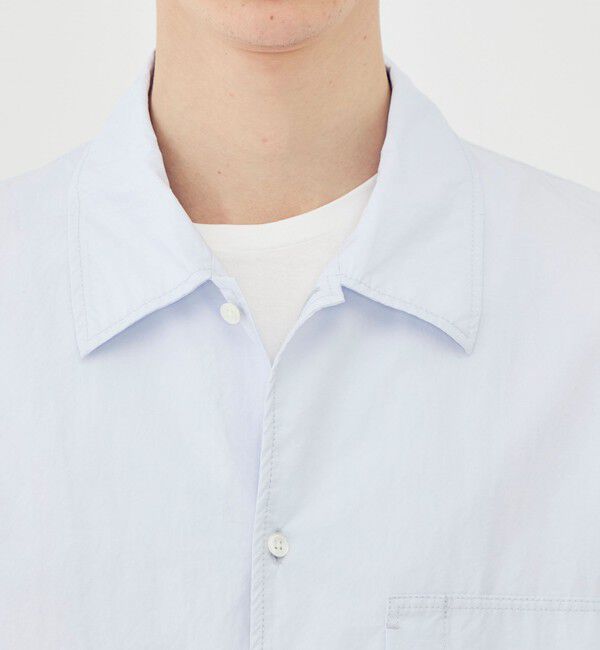 GALERIE VIE「クリスプライトコットン シャツブルゾン」|ブルゾン・スタジャン|