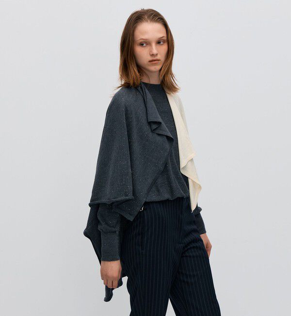 BACCA「スパークルファインウール ニットスカーフ」|バンダナ・スカーフ|