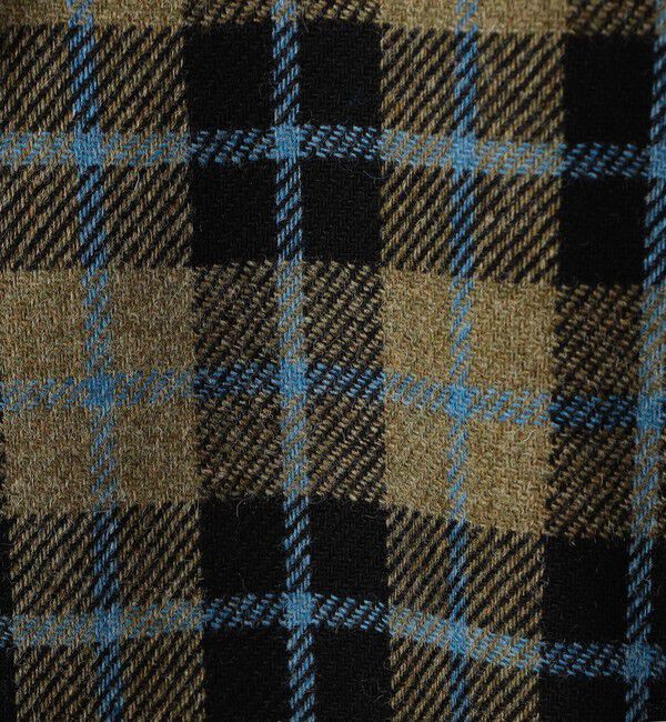 TOMORROWLAND BUYING WEAR「ERRICO FORMICOLA ウールチェック ボタンレスベルテッドコート」|その他|