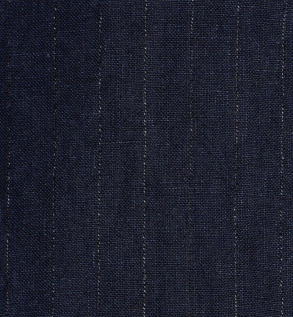 GALERIE VIE「マリンカナパストライプ ジップアップシャツブルゾン」|ブルゾン・スタジャン|