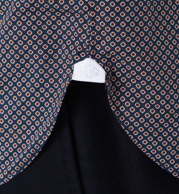 TOMORROWLAND MENS「【別注】LUIGI BORRELLI GABLE コットンプリント ボタンダウンシャツ」|シャツ・ブラウス|